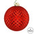 Vickerman N188503D 4" Red Durian Glitter Ball 6/Bag