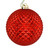 Vickerman N188503D 4" Red Durian Glitter Ball 6/Bag