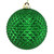  Vickerman N188504D 4" Green Durian Glitter Ball 6/Bag 