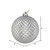 Vickerman N188507D 4" Silver Durian Glitter Ball 6/Bag