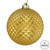Vickerman N188508D 4" Gold Durian Glitter Ball 6/Bag