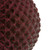 Vickerman N188519D - 4 inch Wine Glitter Ball Christmas Ornament - 6 Pack