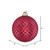 Vickerman N188521D - 4 inch Berry Red Glitter Ball Christmas Ornament - 6 Pack