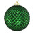  Vickerman N188524D 4" Emerald Durian Glitter Ball 6/Bag 