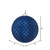 Vickerman N188531D 4" Midnight Blue Durian Glitt Ball 6/Bag