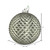 Vickerman N188723D - 6 inch Wrought Iron Glitter Ball Christmas Ornament - 4 Pack