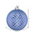 Vickerman N188729D - 6 inch Periwinkle Glitter Ball Christmas Ornament - 4 Pack