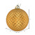 Vickerman N188733D 6" CopperGold Durian Glitt Ball Dril 4Bg