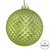 Vickerman N188754D - 6 inch Celadon Glitter Ball Christmas Ornament - 4 Pack