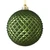 Vickerman N188764D - 6 inch Moss Green Glitter Ball Christmas Ornament - 4 Pack