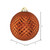 Vickerman N188788D - 6 inch Copper Glitter Ball Christmas Ornament - 4 Pack