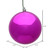 Vickerman N591270DSV 4.75" Fuchsia Shiny Ball UV 4/Bag