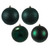 Vickerman N591274A 4.75" Midnt Green Ball 4 Finish Asst 4/B