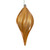Vickerman N189533DCV 8" Copper Gold Candy Swirl Drop UV 3/Bg