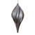 Vickerman N189587DCV 8" Pewter Candy Swirl Drop Drill UV 3/Bg