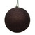  Vickerman N591275DG 4.75" Chocolate Glitter Ball Drilled 4Bg 