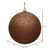 Vickerman N591276DQ 4.75" Mocha Sequin Ball Drilled 4/Bag
