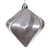 Vickerman N189807DCV - 6 inch Silver Candy Diamond Outdoor Christmas Ornament - 3 Pack