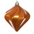 Vickerman N189888DCV - 6 inch Copper Candy Diamond Outdoor Christmas Ornament - 3 Pack