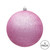 Vickerman N591279DG - 4.75 inch Pink Glitter Ball Christmas Ornament - 4 Pack