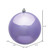 Vickerman N591286DSV - 4.75 inch Lavender Shiny Ball Outdoor Christmas Ornament - 4 Pack