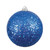 Vickerman N592002DQ 8" Blue Sequin Ball Drilled Cap
