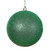  Vickerman N592004DG 8" Green Glitter Ball Drilled Cap 