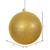 Vickerman N592008DG 8" Gold Glitter Ball Drilled Cap