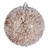 Vickerman N190380D - 6 inch Cafe Latte Glitter Ball Christmas Ornament - 4 Pack