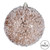 Vickerman N190380D 6" Cafe Latte Glitter Hail Ball 4/Bag
