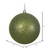 Vickerman N592014DG 8" Olive Glitter Ball Drilled Cap