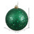 Vickerman N592024DQ - 8 inch Emerald Sequin Ball Christmas Ornament
