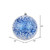 Vickerman N190502D 10" Blue Glitter Hail Ball