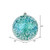 Vickerman N190542D 10" Teal Glitter Hail Ball