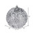 Vickerman N190607D 12" Silver Glitter Hail Ball