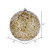 Vickerman N190608D 12" Gold Glitter Hail Ball