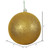 Vickerman N592030DG - 8 inch Antique Gold Glitter Ball Christmas Ornament
