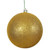 Vickerman N592030DG 8" Ant. Gold Glitter Ball Drilled Cap