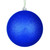  Vickerman N592031DG 8" Midnight Blue Glitter Ball Drilled 