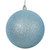  Vickerman N592032DG 8" Baby Blue Glitter Ball Drilled Cap 