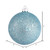  Vickerman N592032DQ 8" Baby Blue Sequin Ball Drilled Cap 