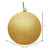 Vickerman N592037DG 8" Honey Gold Glitter Ball Drilled Cap