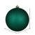 Vickerman N592041DG - 8 inch Dark Teal Glitter Ball Christmas Ornament