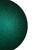 Vickerman N592041DG 8" Dark Teal Glitter Ball Drilled