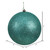 Vickerman N592042DQ 8" Teal Sequin Ball Drilled Cap