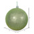 Vickerman N592054DG 8" Celadon Glitter Ball Drilled Cap