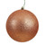Vickerman N592058DQ 8" Rose Gold Sequin Ball Drilled Cap