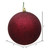 Vickerman N592065DG - 8 inch Burgundy Glitter Ball Christmas Ornament