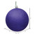 Vickerman N592066DG 8" Purple Glitter Ball Drilled Cap