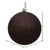 Vickerman N592075DG - 8 inch Chocolate Glitter Ball Christmas Ornament